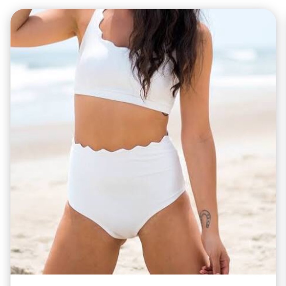 Cupshe White Bikini